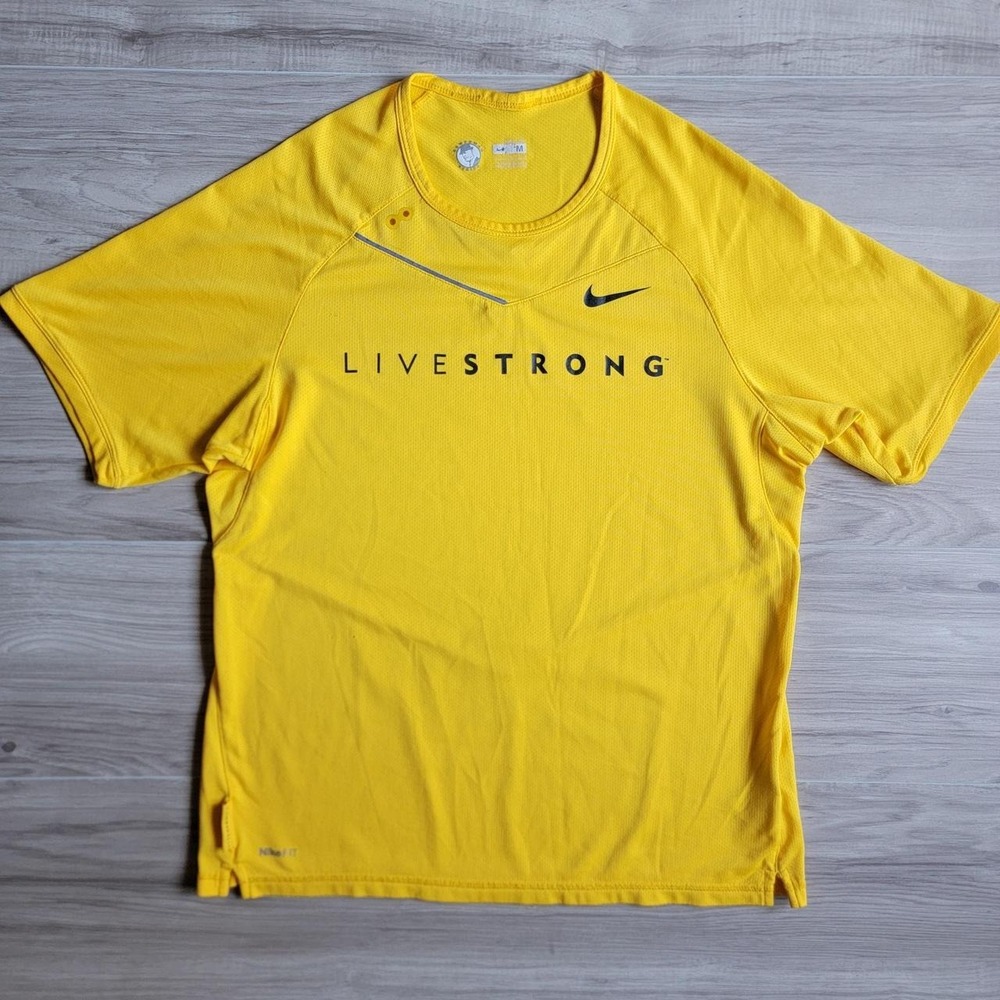 Vintage Nike 'Live Strong' Lance Armstrong Shirt Jersey